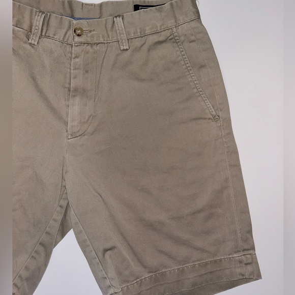 Polo Ralph Lauren Classic Fit khaki shorts‎ 9” inseam flat front VINTAGE sz 30 - Picture 3 of 9